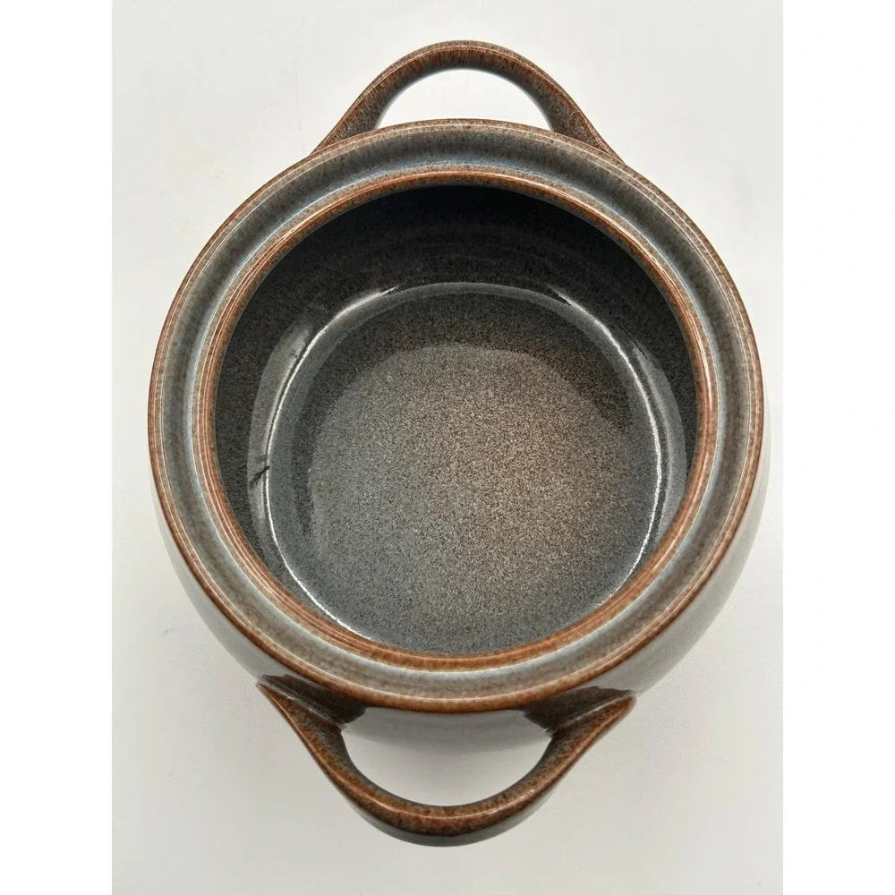 Denby Artisan Collection 1983 Greystone Lidded Casserole Serving Dish